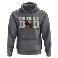 Proud Football Dad Hoodie Funny Sports Fan Gift - Wonder Print Shop