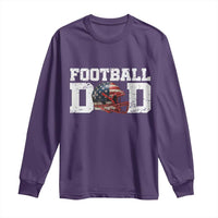 Proud Football Dad Long Sleeve Shirt Funny Sports Fan Gift - Wonder Print Shop