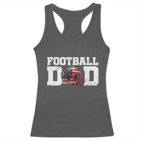 Proud Football Dad Racerback Tank Top Funny Sports Fan Gift - Wonder Print Shop