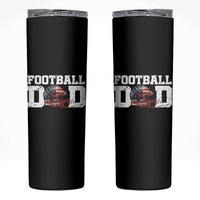 Proud Football Dad Skinny Tumbler Funny Sports Fan Gift - Wonder Print Shop