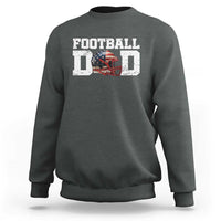 Proud Football Dad Sweatshirt Funny Sports Fan Gift - Wonder Print Shop