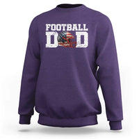 Proud Football Dad Sweatshirt Funny Sports Fan Gift - Wonder Print Shop