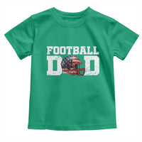 Proud Football Dad Toddler T Shirt Funny Sports Fan Gift - Wonder Print Shop