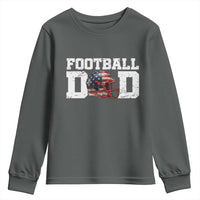 Proud Football Dad Youth Sweatshirt Funny Sports Fan Gift - Wonder Print Shop