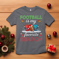Football Is My Favorite Season T Shirt Christmas Holiday Sports Gift - Wonder Print Shop