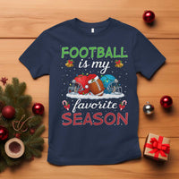Football Is My Favorite Season T Shirt Christmas Holiday Sports Gift - Wonder Print Shop