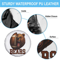 Fear The Bear Football Spare Tire Cover Game Day Sports Fan Gift - Wonder Print Shop