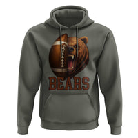 Fear The Bear Football Hoodie Game Day Sports Fan Gift - Wonder Print Shop