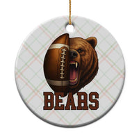Fear The Bear Football Ceramic Ornament Game Day Sports Fan Gift - Wonder Print Shop