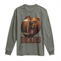 Fear The Bear Football Long Sleeve Shirt Game Day Sports Fan Gift - Wonder Print Shop