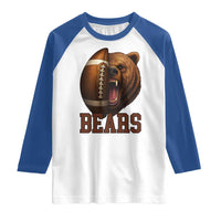 Fear The Bear Football Raglan Shirt Game Day Sports Fan Gift - Wonder Print Shop