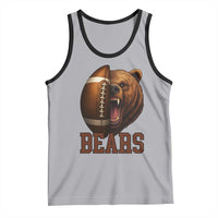Fear The Bear Football Tank Top Game Day Sports Fan Gift - Wonder Print Shop