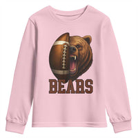 Fear The Bear Football Youth Sweatshirt Game Day Sports Fan Gift - Wonder Print Shop