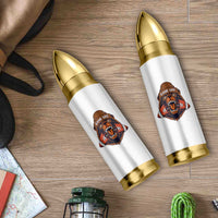 Game Day Fierce Bear Biting Ball Bullet Tumbler Football Player Gift - Wonder Print Shop