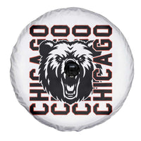 Game Day Football Fan Gift Spare Tire Cover Chicago With Bear - Wonder Print Shop