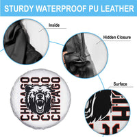 Game Day Football Fan Gift Spare Tire Cover Chicago With Bear - Wonder Print Shop