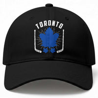Toronto Ice Hockey Lover Baseball Cap Vintage Canada Gift