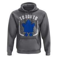 Toronto Ice Hockey Lover Hoodie Vintage Canada Gift - Wonder Print Shop