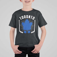 Toronto Ice Hockey Lover T Shirt For Kid Vintage Canada Gift - Wonder Print Shop