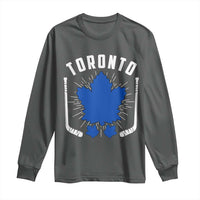 Toronto Ice Hockey Lover Long Sleeve Shirt Vintage Canada Gift - Wonder Print Shop