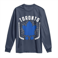 Toronto Ice Hockey Lover Long Sleeve Shirt Vintage Canada Gift - Wonder Print Shop