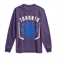 Toronto Ice Hockey Lover Long Sleeve Shirt Vintage Canada Gift - Wonder Print Shop