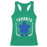 Toronto Ice Hockey Lover Racerback Tank Top Vintage Canada Gift - Wonder Print Shop