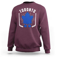 Toronto Ice Hockey Lover Sweatshirt Vintage Canada Gift - Wonder Print Shop