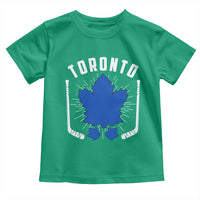 Toronto Ice Hockey Lover Toddler T Shirt Vintage Canada Gift - Wonder Print Shop