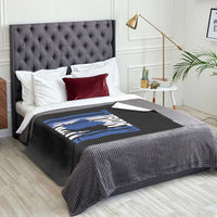 Ice Hockey Torontonian Player Throw Blanket Toronto Flag Gift - Wonder Print Shop