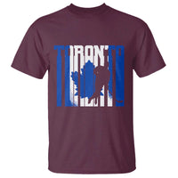 Ice Hockey Torontonian Player T Shirt Toronto Flag Gift - Wonder Print Shop