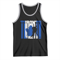 Ice Hockey Torontonian Player Tank Top Toronto Flag Gift - Wonder Print Shop