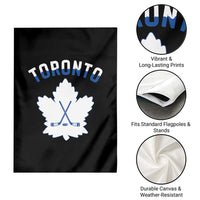 Toronto Ice Hockey Lover Garden Flag Gift For Torontonian - Wonder Print Shop