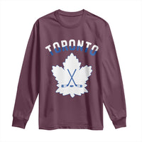 Toronto Ice Hockey Lover Long Sleeve Shirt Gift For Torontonian - Wonder Print Shop