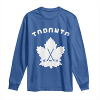 Toronto Ice Hockey Lover Long Sleeve Shirt Gift For Torontonian - Wonder Print Shop
