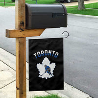 Toronto Ice Hockey Player Garden Flag Canadian Winter Sport - Wonder Print Shop