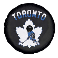Toronto Ice Hockey Player Spare Tire Cover Canadian Winter Sport - Wonder Print Shop