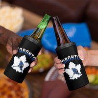 Toronto Ice Hockey Player 4 in 1 Can Cooler Tumbler Canadian Winter Sport - Wonder Print Shop