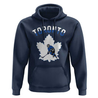 Toronto Ice Hockey Player Hoodie Canadian Winter Sport - Wonder Print Shop