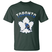 Toronto Ice Hockey Player T Shirt Canadian Winter Sport - Wonder Print Shop