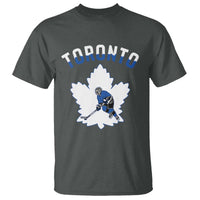 Toronto Ice Hockey Player T Shirt Canadian Winter Sport - Wonder Print Shop