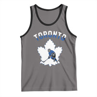 Toronto Ice Hockey Player Tank Top Canadian Winter Sport - Wonder Print Shop