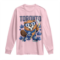 Toronto Ice Hockey Beaver Long Sleeve Shirt Canadian Pride Gift - Wonder Print Shop