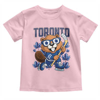 Toronto Ice Hockey Beaver Toddler T Shirt Canadian Pride Gift - Wonder Print Shop