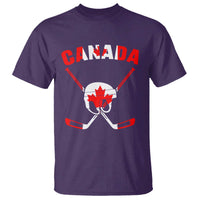 Canada Hockey Fan Ice Hockey Gear Red White Gift T Shirt - Wonder Print Shop
