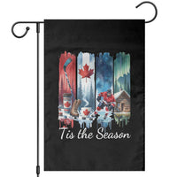 Christmas Canada Ice Hockey Lover Garden Flag Tis The Season - Wonder Print Shop