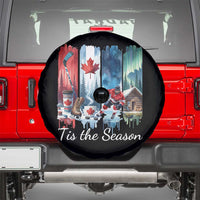 Christmas Canada Ice Hockey Lover Spare Tire Cover Tis The Season - Wonder Print Shop