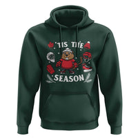 Canadian Ice Hockey Beaver Hoodie Tis The Season Holiday Gift - Wonder Print Shop
