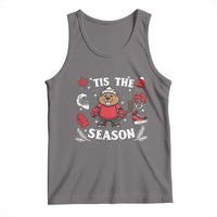 Canadian Ice Hockey Beaver Tank Top Tis The Season Holiday Gift - Wonder Print Shop