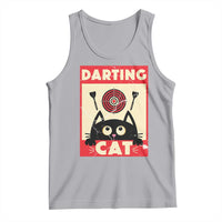 Black Cat Dart Thrower Tank Top Cat Lover Dartist Gift - Wonder Print Shop